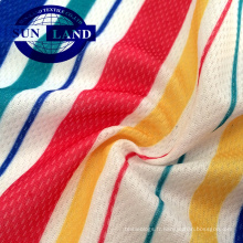 tricot de polyester birdeye refroidissement tissu maille pour polo